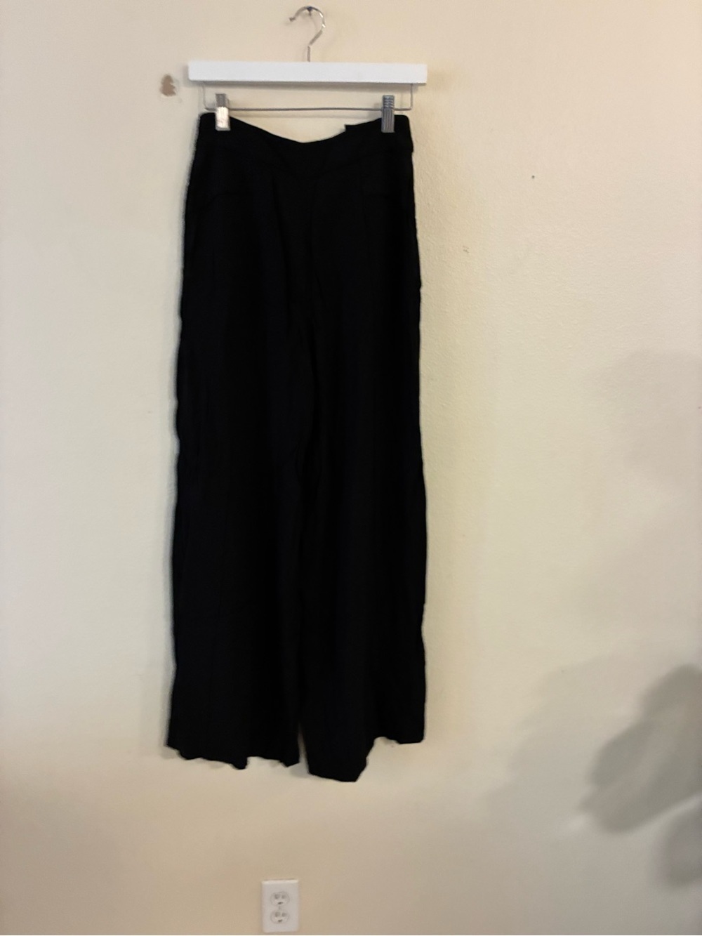 Zimmermann Women’s Wide Leg Pants Crepe Button Detail Size 0 Workwear Designer - Picture 5 of 6